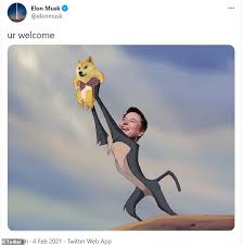 Dogecoin traded at $0.002552 on april 2 around the time of musk's tweet. Elon Musk Breaks His Very Brief Twitter Silence To Tout Meme Cryptocurrency Dogecoin Daily Mail Online
