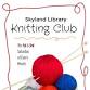 Skyland Library Knitting & Crochet Club event in Asheville, NC