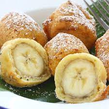 A Very Tasty Recipe For Fried Banana Bites These Are Always A Favorite Treat Fried Banana Recipes Banana Bites Recipe Air Fryer Oven Recipes