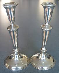Includes sterling bowl with a pair of gorham weighted candlesticks. Candlesticks And Candelabra Repairs Harriete Estel Berman