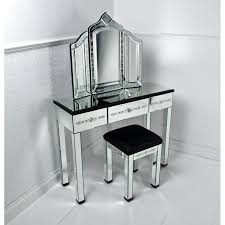 Furniture Corner Mirrored Vanity Table Pier One With Drawer And Black Glass Top Modern Dressing Table Designs Mirrored Vanity Table Mirrored Bedroom Furniture