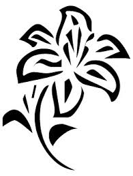 Please give credit, add this code if you use this image in your website embed this image in your blog or website. Black White Floral Free Clip Art For Download
