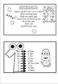 Mevsimler Kitabi Cigdem Ogretmen Kitap Haftasi Okul Kitap