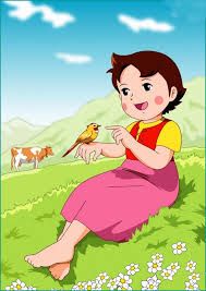 Ausmalbilder Heidi Bild Kleine Heidi