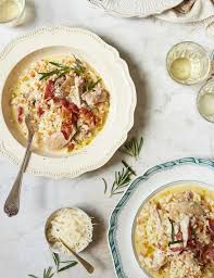 Chicken And Pancetta Risotto Recipe Fodmap Recipes Recipes Food