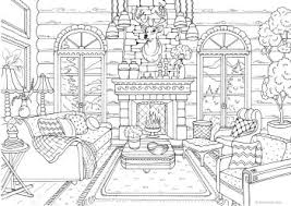 This product is a digital download and nothing will be physically mailed to you. Wooden Cabin Favoreads Coloring Club