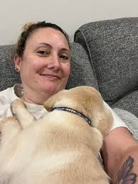 Future running buddy resting up for the trails!