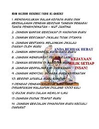 Mununtut ilmu dalam islam sangat imam ghazali. Adab Belajar Mengikut Imam Al Ghazali