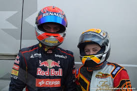 Official page of max verstappen & verstappen.com, the official website of max verstappen. Max And Victoria Hit The Track Together Verstappen Com