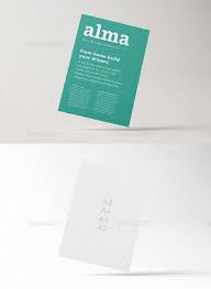 Multipurpose Mock Up Can Be Use For Flyer Poster Even Letterhead Support For A3 A4 A5 This Item Contains 1 Highly Detailed Photorealist Flyer Mockup Psd