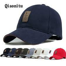 Click To Buy Cotton Unisex Adjustable Baseball Cap Summer Bend Brim Hat Affiliate Mens Hats Baseball Hats For Men Casual Cap