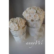 Deco Rosen Ikea Skurar Weiss Shabby Vintage Landhausstil Deko Annywi Ikea Hacks Wedding Crystal Centerpieces Small Centerpieces