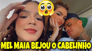 MEL MAIA AGRADECE A DEUS POR NÃO DEIXAR ELA DESISTIR, APÓS BEIJAR MC  CABELINHO 😱