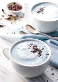Blue Moon Milk Love And Olive Oil Recipe Tea Recipes Milk Recipes Moon Milk Recipe