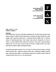29 Free Printable Fax Cover Sheet Templates Hloom