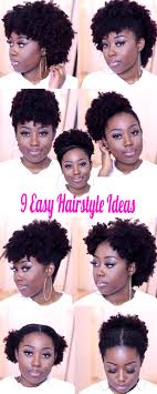 9 Medium Natural Hairstyle Ideas You Can Quickly Create On The Go African American Hairstyle Videos Aahv Natural Hair Styles Short Natural Hair Styles Natural Hair Styles For Black Women