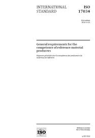 Indeed, the sometimes indiscriminate use of the term can make its meaning completely. Oxebridge Seeking Pilot Clients For Implementation Of Iso 17034 Reference Material Production Oxebridge Quality Resources
