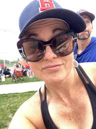 Affordable bling earrings found at Aldi for sports tournament