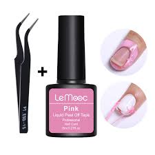 Envie de belle main toute l année pose chablon tips pose américain et reconstruction de l ongle plus de 200 couleur strass grat. Lemooc Protecteur De Cuticules En Latex Pour La Pose De Vernis A Ongles De Couleur Rose Anti Congelation 8ml Aliexpress