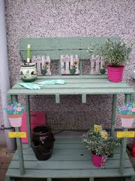 ⚛ the information about diy potting bench from pallets easy way for making potting bench out of pallets is completely presented here. Diy Potting Bench Made With Pallets