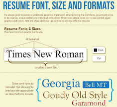 What Is The Best Resume Font Size And Format Infographic Resume Fonts Best Resume Format Best Resume