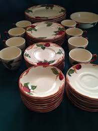 Set of 4 vintage franciscan apple dinner plates 10.5 inch diam made in usa. 16 Best Pottery Franciscan Ware Apple Ideas Franciscan Ware Franciscan Franciscan Apple