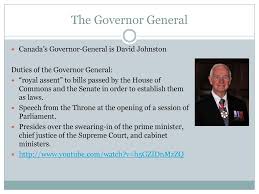 It has been home to every governor general since confederation. The Structure Of Canada S Government Ppt Download