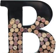 B letter shape Wine Bottle Holder