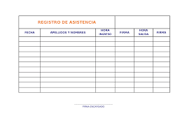 Check spelling or type a new query. Registro De Asistencia Docsity