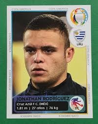 2021 EM Copa America #099 JONATHAN RODRIGUEZ Uruguay Soccer Team Sticker  Promo