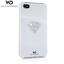 Shockproof soft clear case diamond bumper cover for iphone 12 mini pro max 11 xr. White Diamonds Crystal Case For Iphone 4s 4 Rainbow White
