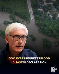 Gov. Tony Evers formally requests that President Trump declare a federal  disaster following historic flooding in Southeast Wisconsin.  https://tinyurl.com/5n6refus
