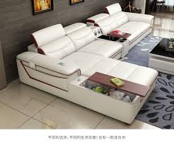 Living Room Sofa Set Furniture Real Genuine Cow Leather Sofas Bluetooth Puff Asiento Muebles De Sala Canape L S Living Room Sofa Sofa Set Living Room Sofa Set