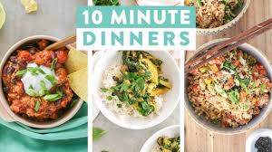 Easy 10 Minute Dinner Recipes Healthy Dinner Ideas Youtube Healthy Dinner Recipes Easy Healthy Dinners Healthy Dinner