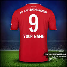 Hier findet ihr immer die aktuellsten news rund um den deutschen rekordmeister. Make Fc Bayern Munchen 2020 21 Custom Jersey With Your Name