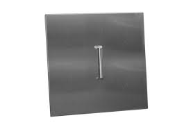 Target / patio & garden / fire pit table lid. 26 Square Stainless Steel Burner Lid Fireboulder Com Natural Stone Fire Pits Fireplaces And More