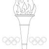 Olympics coloring pages to print. 1