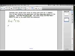 Math Video Training Course 2 Lesson 3 4 Problem Solving Working Backward Solving Word Problems Math Videos Problem Solving