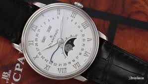 Blancpain villeret ultraplate saint valentin 6104b 4654 99a. Blancpain Villeret Moonphase Complete Calendar Review 2019