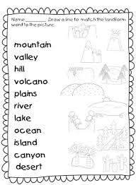 Use these social studies worksheets and interactive activities to help your students develop critical thinking skills and understanding of u.s. 21 Landforms For Kids Activities And Lesson Plans Social Studies Worksheets Kindergarten Social Studies 3rd Grade Social Studies