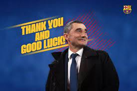 Agreement between fc barcelona and ernesto valverde to end his contract as manager of the first 21:24. Ernesto Valverde Buka Suara Setelah Sebulan Dipecat Barcelona Halaman All Kompas Com