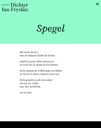 More images for gedichten in het fries » Wjerspegelje Friese Gedichten Op Spiegels Afuk
