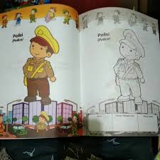 Pak polisi menjaga keamanan kartun anak little angel bahasa indonesia. Mewarnai Gambar Polisi Anak Tk