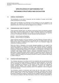 • the malaysian civil judicial system is based on common law. Sp034 Specification Of Earthworks For Retaining Gnpgeo Com My