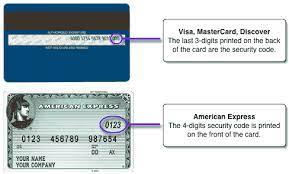 Credit card numbers with security code. 8 Your Credit Card Security Code