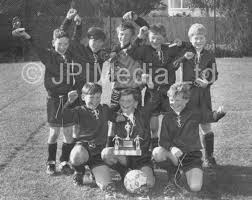 37079818-Pupils at Hunmanby Primary School getting spooked for Halloween in  October, 1996. Pictured left to right, Nicholas Ringrose, Hannah Shackley,  Beverley Thomas, and Rudi and Jos Wescombe, with