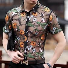 We did not find results for: Orange Flower Embroidery See Through Men Short Sleeve Slim Fit Shirt Fanfreakz