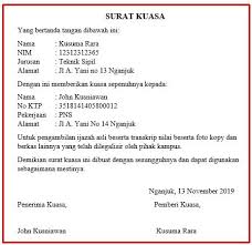 Ngomongin tentang contoh surat kuasa pengambilan ijazah di universitas terbuka merupakan hal yang cukup menarik, terlebih untuk anda yang memang sedang mencari contoh surat kuasa pengambilan ijazah di universitas terbuka.nah kami sudah menyiapkan data yang cukup akurat untuk anda baca, yang memang mengulas tentang contoh surat atau bentuk surat yang diambil dari sumber yang terpercaya. Download Contoh Surat Kuasa Pengambilan Ijazah Sekolah Contoh Artikel