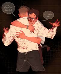 David has not felt a gentle touch in a long while :*) – @britishneonjello  on Tumblr