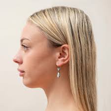 Rose Shaped Diamond Earrings 2025